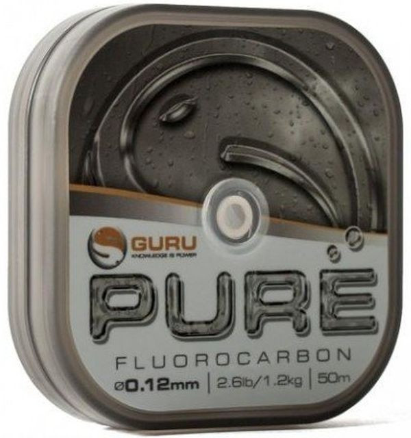 Fir Guru Pure Fluorocarbon, 50m (Diametru fir: 0.12 mm)