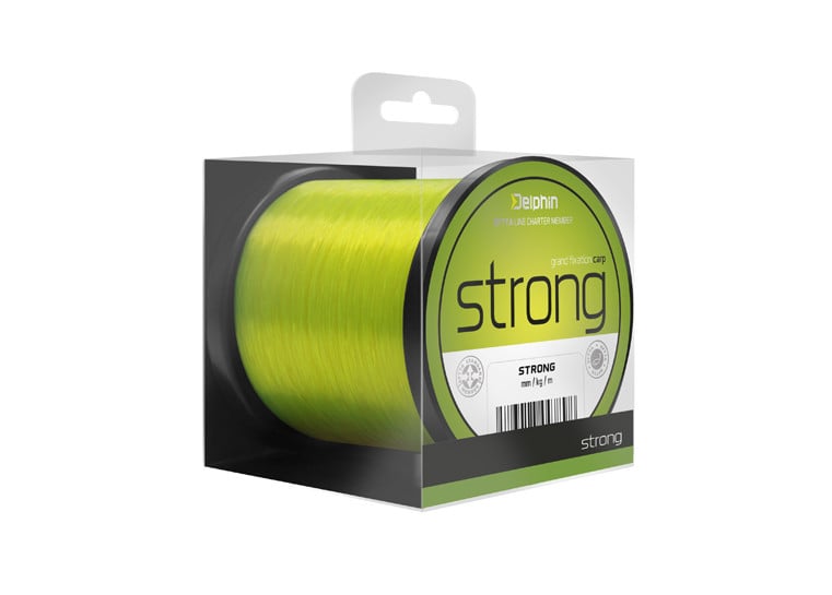 Fir Monofilament Delphin Strong Carp, Galben, 300m (Diametru fir: 0.30 mm)