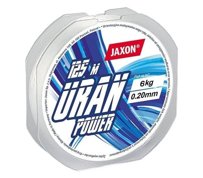 Fir Monofilament Jaxon Uran Power, 125m (Diametru fir: 0.20 mm)