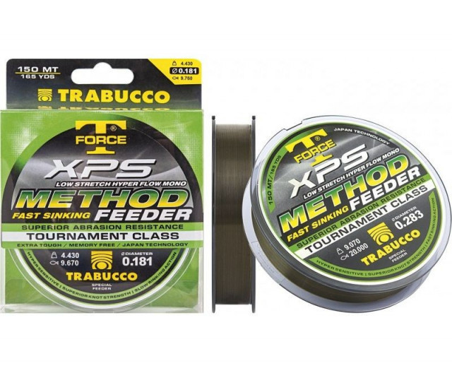 Fir Trabucco XPS Method Feeder, camuflaj, 150m (Diametru fir: 0.22 mm)