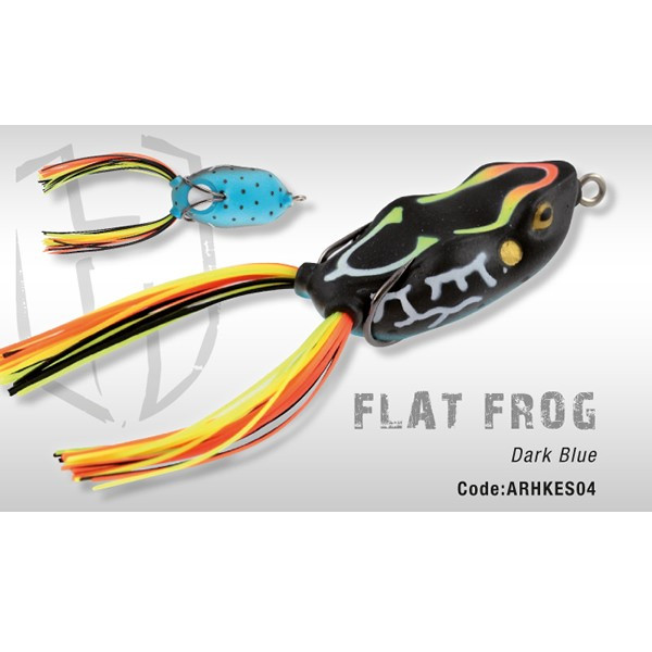 Flat Frog Dark Blue Herakles