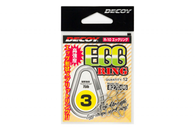 Inele Despicate Decoy R-10 Egg Ring Silver (Marime: 4)