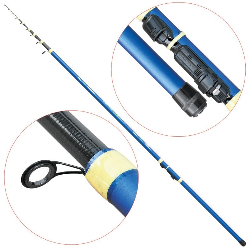 Lanseta Baracuda Tele Match Excellence, 4.2m, 20-40g, 5 tronsoane - 1 | YEO