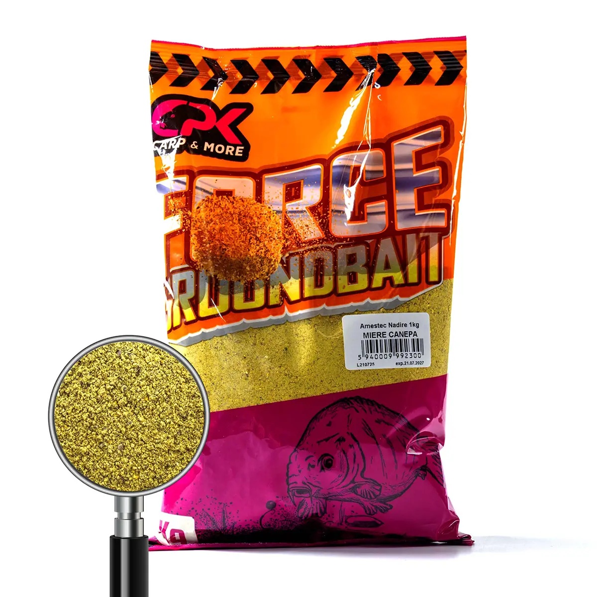 Nada Force Groundbait CPK, 1kg (Aroma: Parmezan Special Mreana) - 1 | YEO