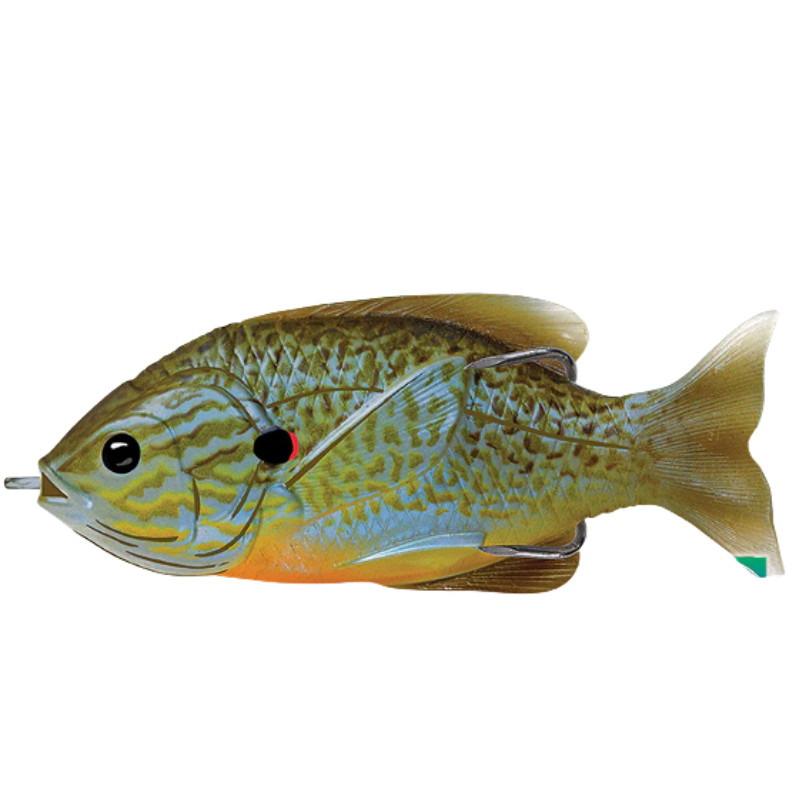 Naluca Livetarget Hollow Sunfish, culoare Natural-Blue Pump, 9cm, 18g