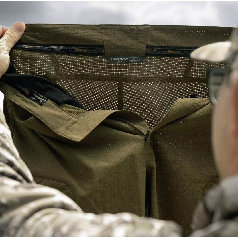 Pantaloni Blaser Airflow Dark Olive (Marime: 48) - 2 | YEO