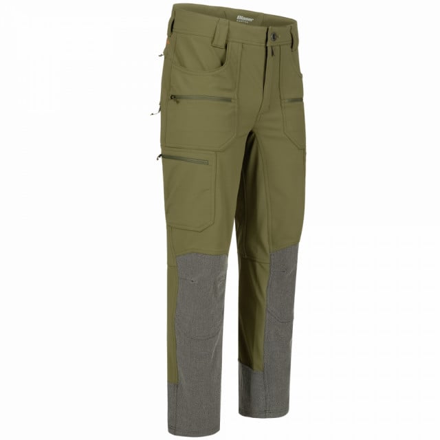 Pantaloni Blaser Tackle SoftShell, Olive (Marime: 54) - 4 | YEO