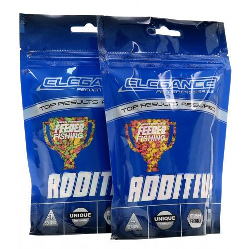 Pelete Formax Elegance Additive Sinking Crumbs, 150g (Aroma: Natural Fluo Yellow-White) - 3 | YEO