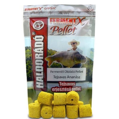 Pelete solubile Haldorado FermentX, 80g, 12mm (Aroma: N-Butyric + Crap Mare) - 3 | YEO