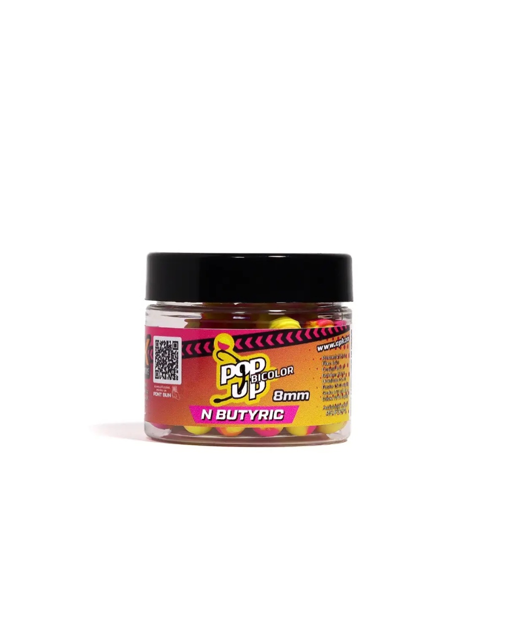 Pop Up Bicolor CPK, 8mm, 15g (Aroma: Tutti-Frutti) - 4 | YEO