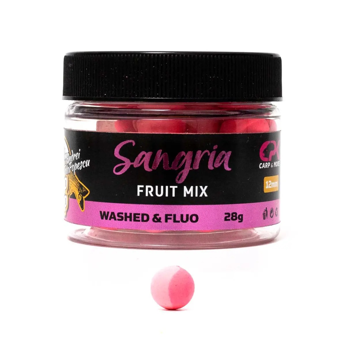 Pop-Up CPK Golden Range Washed & Fluo, 12mm, 28g (Aroma: Pina Colada (Fruit Mix)) - 1 | YEO