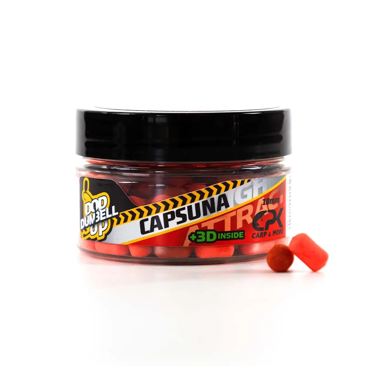 Pop Up de Carlig CPK Dumbell 3D, 10mm, 20g (Aroma: Special Fruits) - 4 | YEO