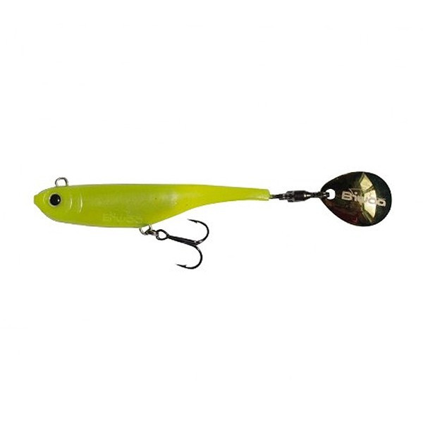 Shad Spinnertail Divinator Mini Lemon 9.5cm, 9g Biwaa