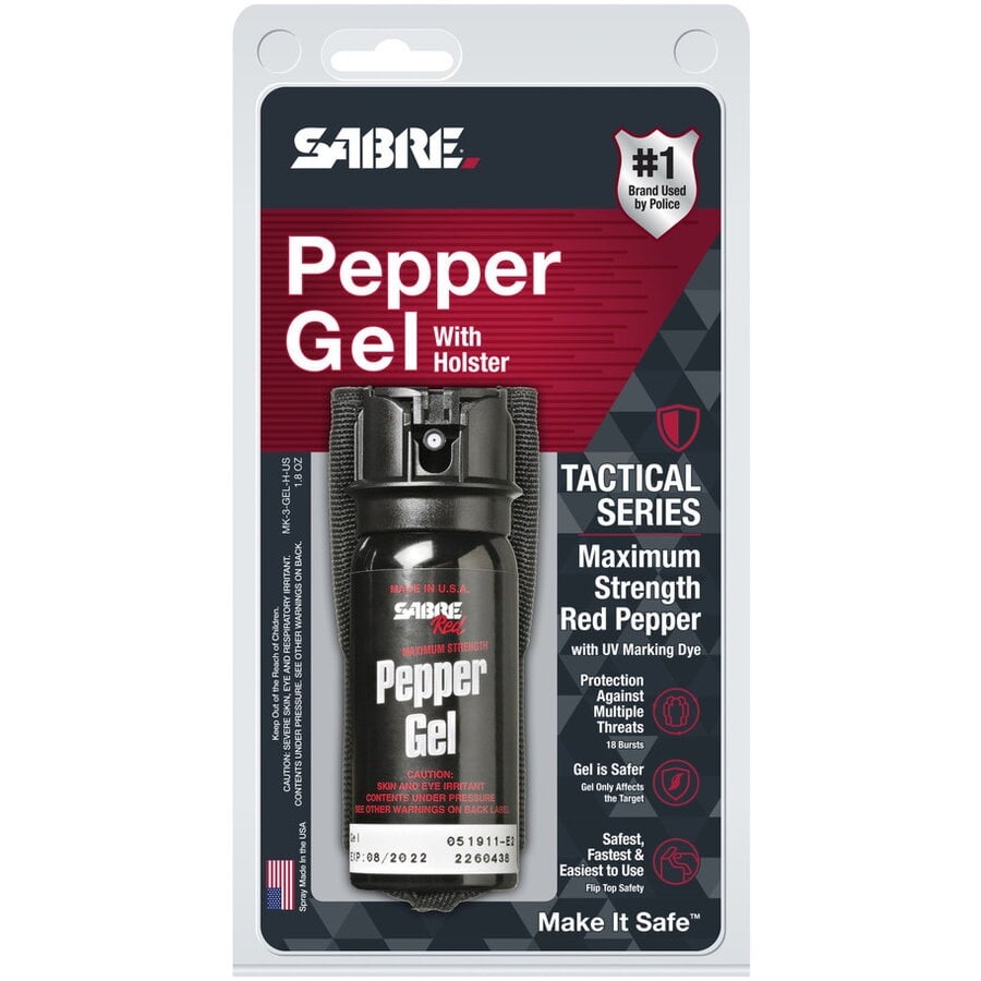 Spray autoaparare Sabre Crossfire piper gel, 50g