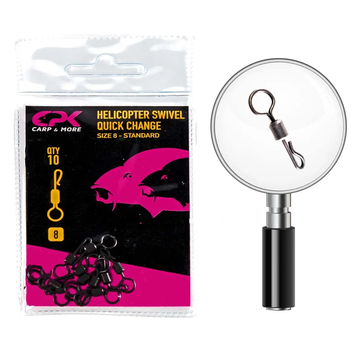 Vartej CPK Quick Change pentru Montura Helicopter, 10buc/plic (Marime vartej: Nr. 8)