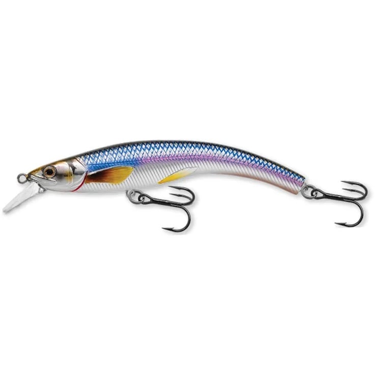 Vobler Live Target Rainbow Smelt Banana Bait S, Silver/Blue, 9.1cm, 9g