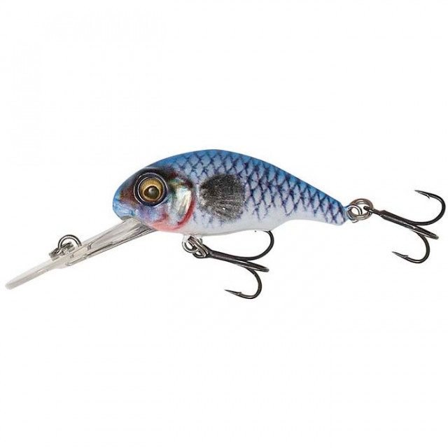 Vobler Savage Gear 3D Goby Crank, F05-Blue Silver, 4cm, 3.5g