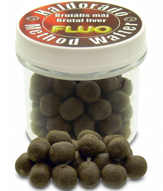 Wafter Haldorado Fluo Method Wafter, 10g, 8 mm (Aroma: Brutal Liver) - 2 | YEO