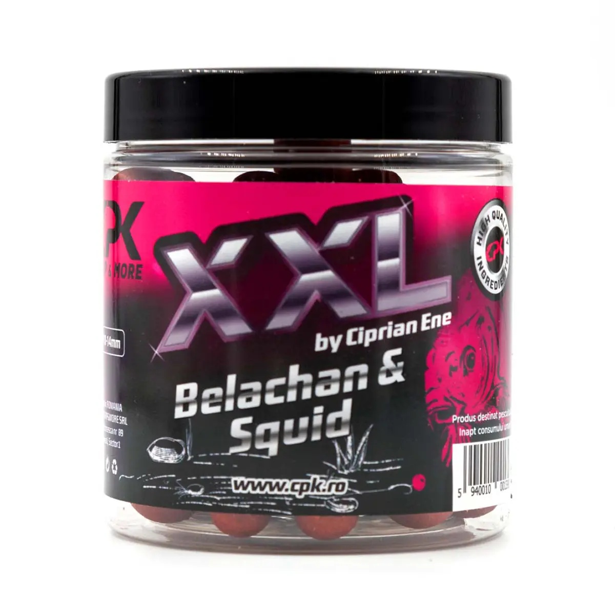 Boilies Tare de Carlig CPK, 10/14mm, 130g (Aroma: Stinky Fish) - 1 | YEO
