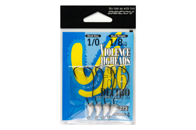 Carlige Decoy Jig Vj-36 Decibo Violence, Nr. 1 - 1/0 (Marime Carlige: Nr. 1, Greutate jig: 1.8 g)