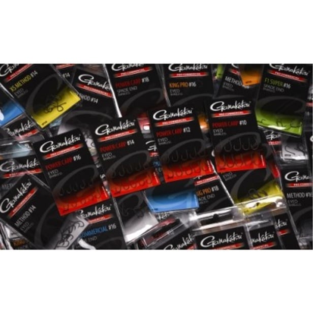 Carlige Gamakatsu Pro Commercial Power Carp Eyed, 10buc/plic (Marime Carlige: Nr. 14) - 2 | YEO