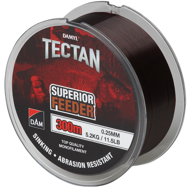 Fir Dam Tectan Feeder, Brown, 300m (Diametru fir: 0.20 mm)