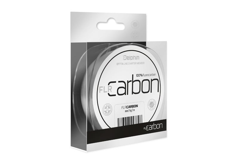 Fir Fluorocarbon Delphin FLR Carbon, Transparent, 20m - 50m (Diametru fir: 0.90 mm)