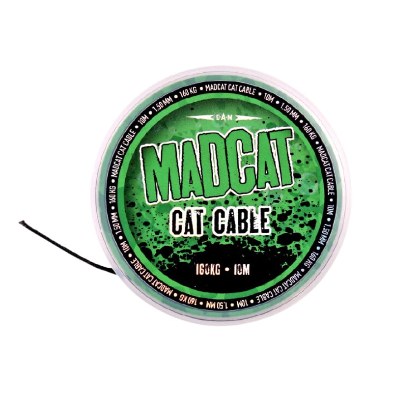 Fir inaintas Madcat, 1.35mm, 160kg, 10m, Black