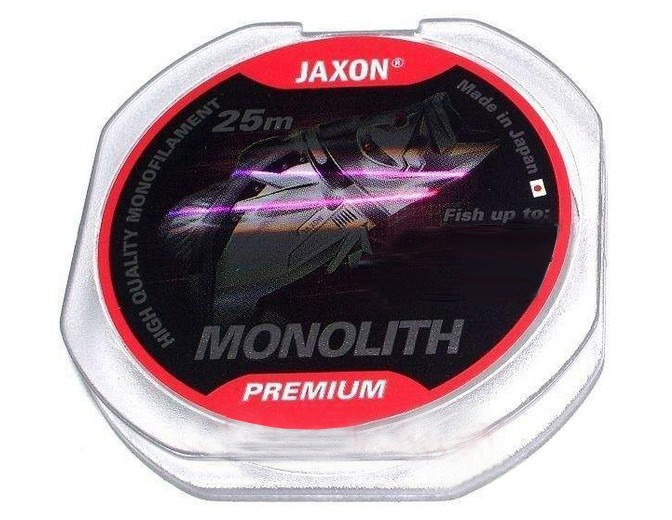 Fir Inaintas Monofilament Jaxon Monolith Premium, 25m (Diametru fir: 0.08 mm)