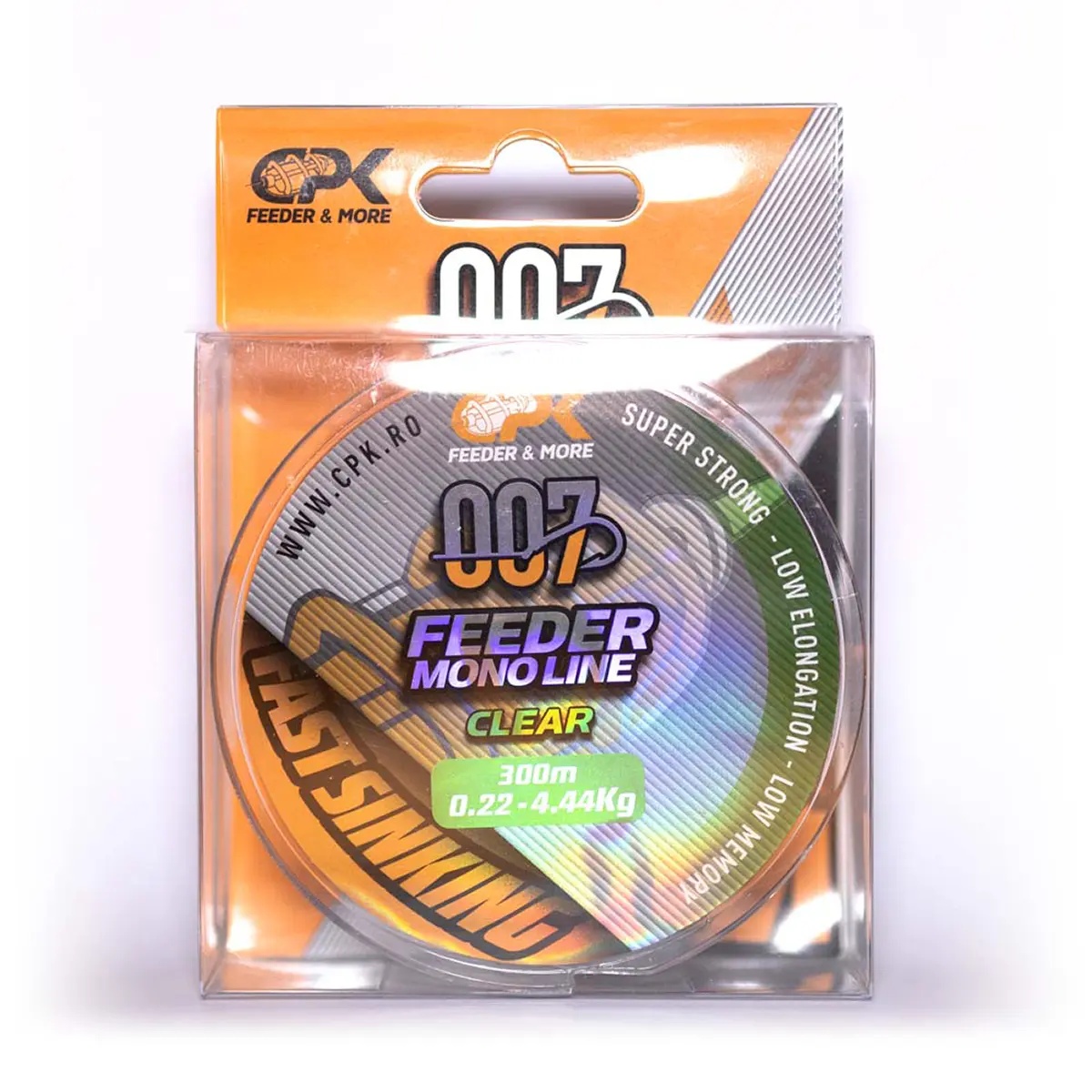 Fir Monofilament CPK Feeder Monoline, Clear, 300m (Diametru fir: 0.24 mm) - 1 | YEO
