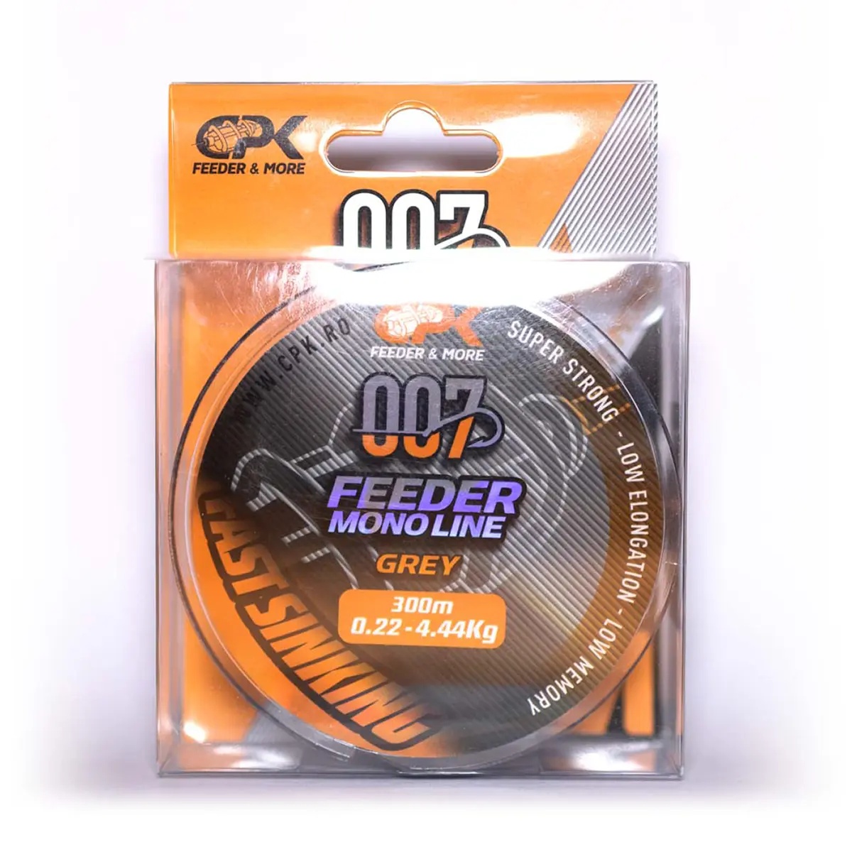 Fir Monofilament CPK Feeder Monoline, Grey, 300m (Diametru fir: 0.22 mm) - 2 | YEO