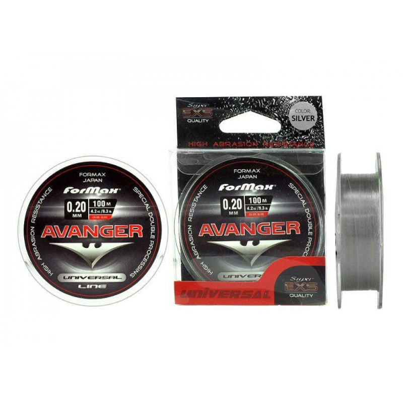 Formax Fir Monofilament Avanger Silver…