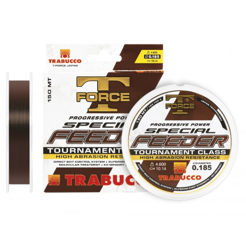 Fir Monofilament Trabucco T-Force Special Feeder, Brown, 300m (Diametru fir: 0.18 mm)