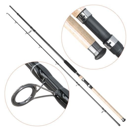 Lanseta Baracuda Monster 3.00m, 500-1000g, 2 tronsoane - 1 | YEO