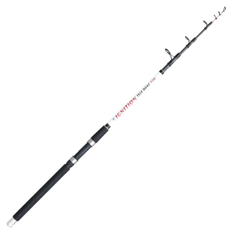 Lanseta Baracuda Spinning Ignition Tele Boat, 2.40m, 120g, 4 tronsoane