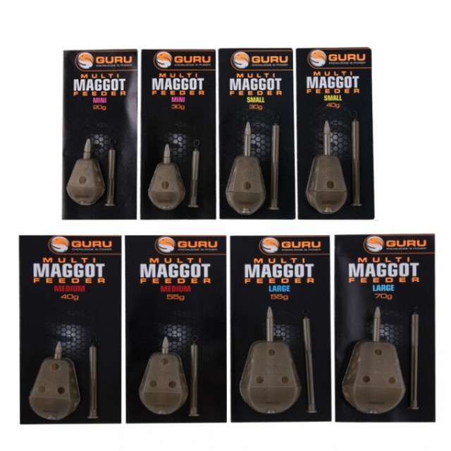 Momitor Guru Maggot feeder large (Greutate plumb: 55g) - 1 | YEO