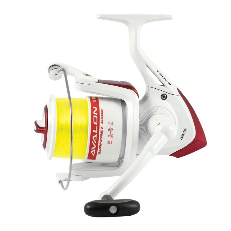 Mulineta Trabucco Avalon Surfcasting 6500 Pro (Culoare: Rosu)