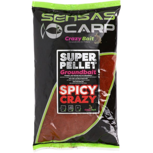 Nada Sensas Super Pellet Spicy Crazy, 1kg