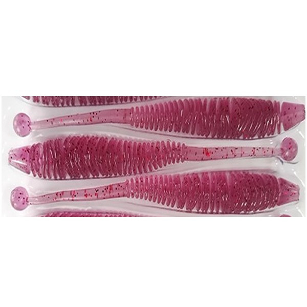 Naluca Evoke Worm UV Purple 6cm, 12buc/plic Rapture