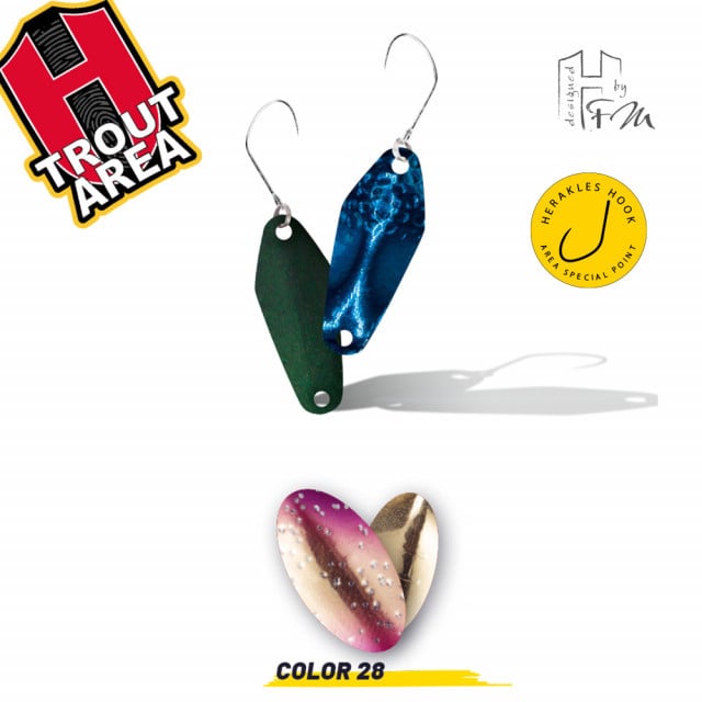 Oscilanta Herakles Zero 6, Culoare 28 - Golden Trout, 0.6 g - 1 | YEO