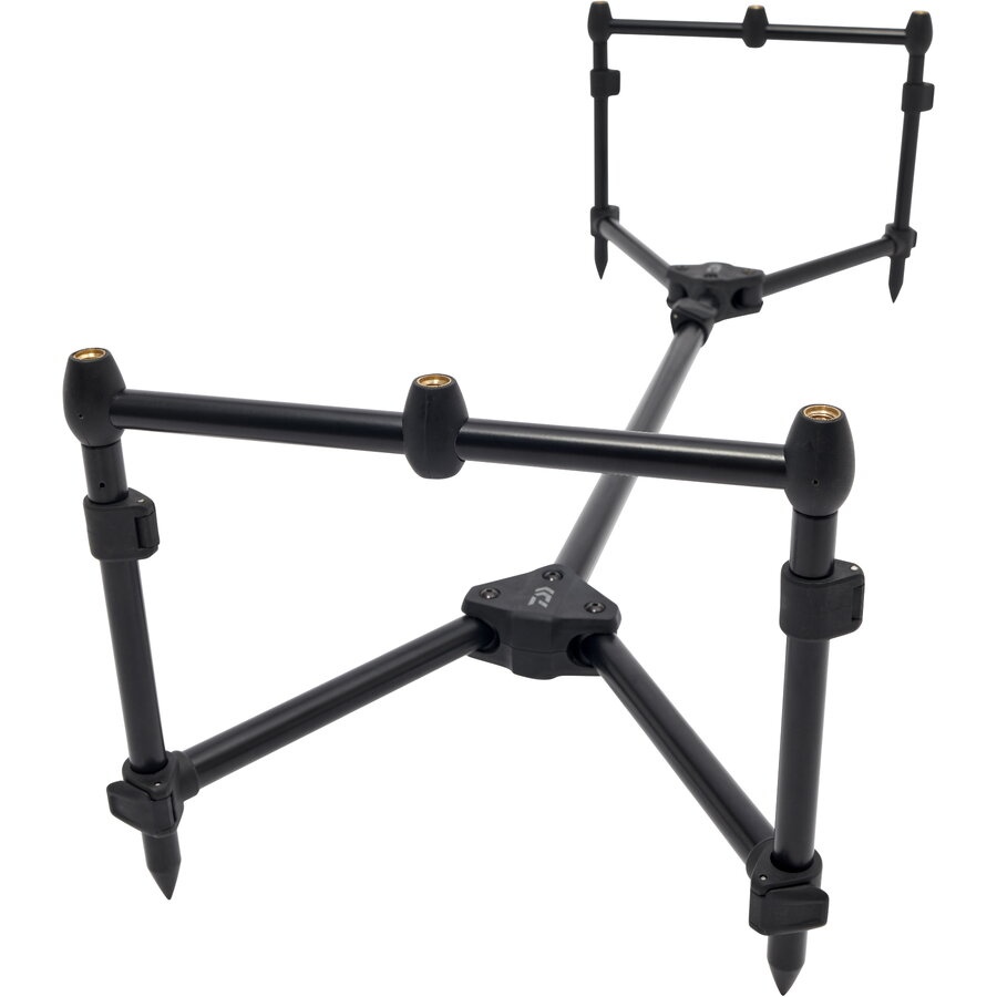 Rod Pod Daiwa Black Widow Low Level, 3 Posturi