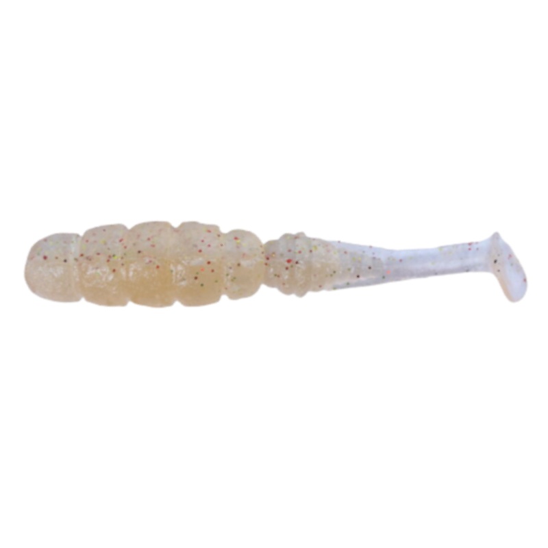 Shad Jackall Good Meal Shad, Glow Crash Clear Krill, 5cm, 7buc