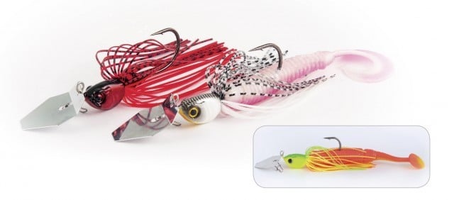 Spinnerbait Windex Chatterbait White/Chartreuse 14g Rapture - 2 | YEO