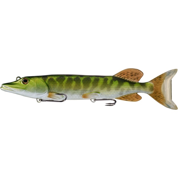 Swimbait Live Target Pike Juvenile, Metallic/Green, 20cm, 90g