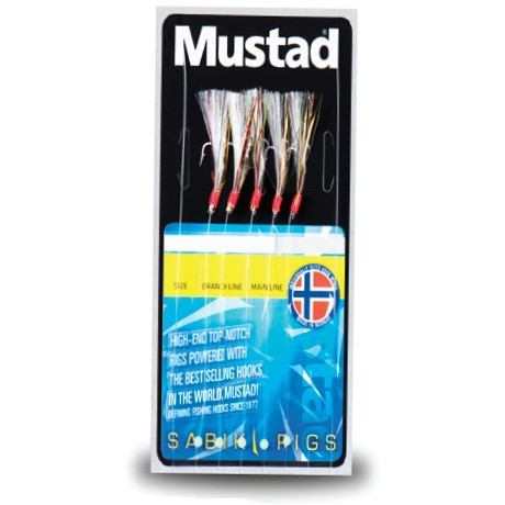 Taparina Mustad Rainbow Flasher, 5buc (Marime Carlige: Nr. 4)