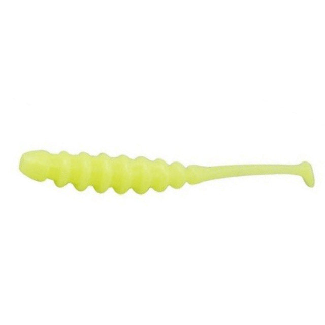 Twister Jackall Tidebeat, Glow Chartreuse, 3.8cm, 10 buc