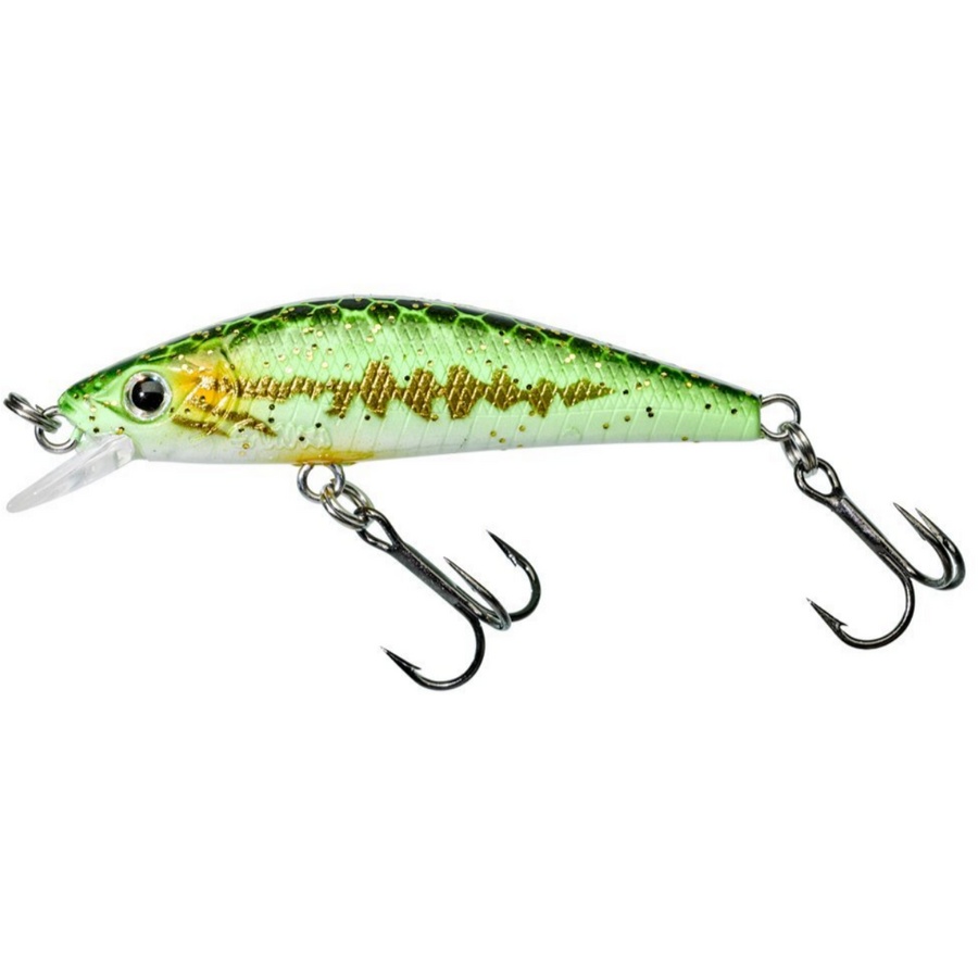 Vobler Gunki Gamera Minnow 63 HW Sinking, Gold Minnow Vairon, 5cm, 6.4g