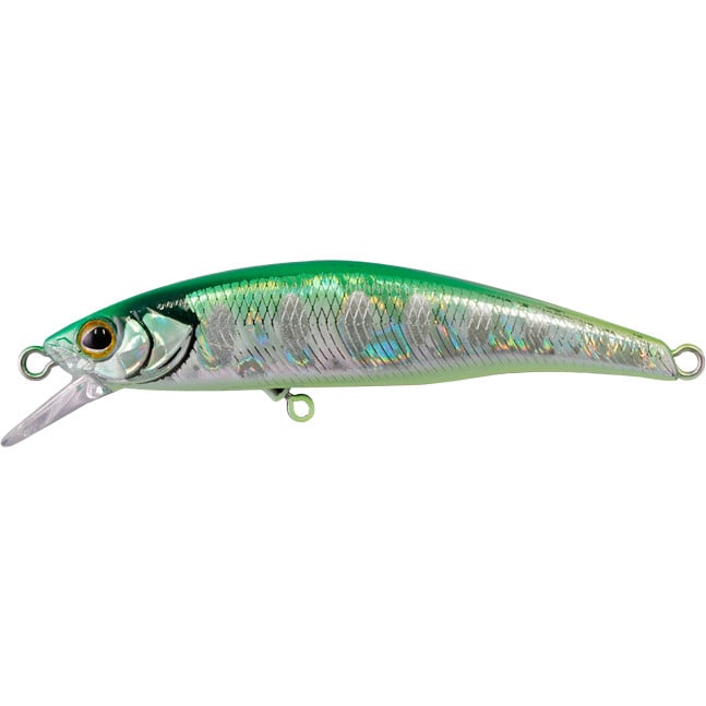 Vobler Jackall Tricoroll Ryushin 70HW, culoare Flash Green Back, 7cm, 9.2g