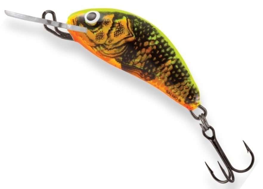 Vobler Salmo Rattlin Hornet H5.5, culoare GFP, 5.5cm, 10g