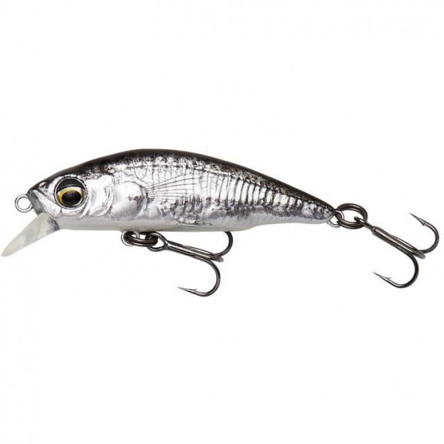 Vobler Savage Gear 3D Stickbait Twitch, Black Silver, 4.5 cm, 4g